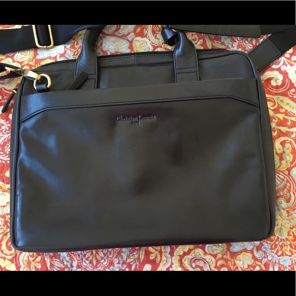 Christian Lacroix briefcase